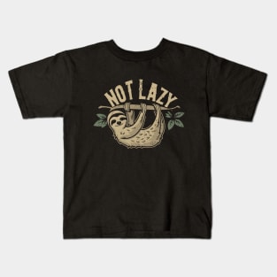 I'm not lazy Kids T-Shirt